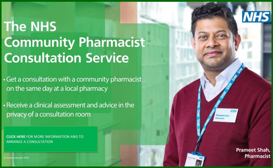 The NHS Community Pharmacist Consultation Service